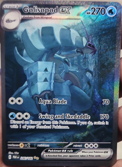 Pokemon TCG Golisopod EX SV04 Paradox Rift Holo Rare 246/182 270 HP - Image 1