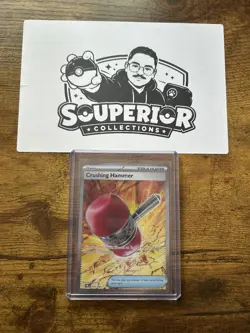 Crushing Hammer 105/084 - Pitch Black - Pokemon Trading Card Game - Image 1