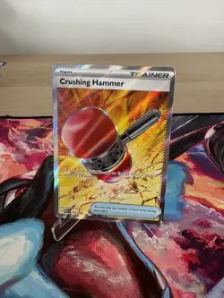 Crushing Hammer - 105/084 - Ultra Rare - Pitch Black - Pokemon Card - Image 1