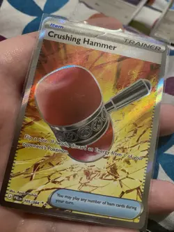 Pokemon Crushing hammer single card 105/084 ( Pitch black mega evolution ) - Image 1