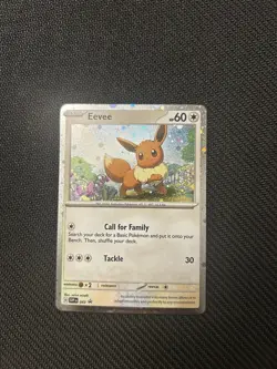 Pokemon Eevee 043 Sv: Scarlet & Violet Promo Cards Holo Promo 60HP - Image 1