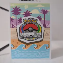Pokemon TCG TAPU LELE GX 60/145 Ultra Rare 2017 World Championships LP Card - Image 2