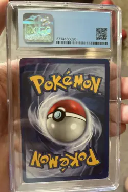 CGC 7 Near Mint NM Ninetales 1999 Base Set 12/102 Holo Shadowless Pokemon Card - Image 2