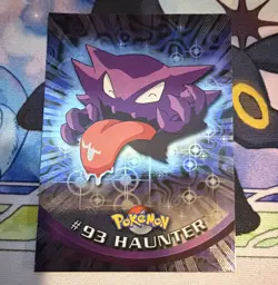 Topps Haunter #93 Pokemon Topps Series 1 TV Animation Edition Ghost Regular EN - Image 1