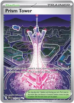 Holofoil - Prism Tower - 111/086 - 111/086 / NM / English Pokemon TCG - Image 1