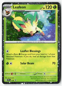 Leafeon (Cosmos Holo) Promo - SVP 170 EN NM Holofoil - Image 1