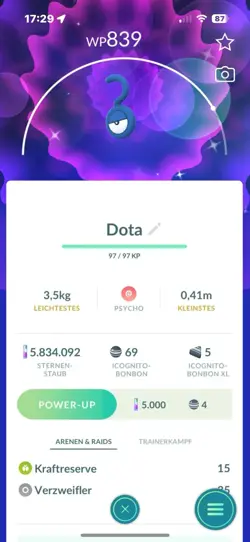 Pokemon Go ✨shiny Icognito U / ✨shiny Unown U ❓❓❓❓❓❓ - Image 1