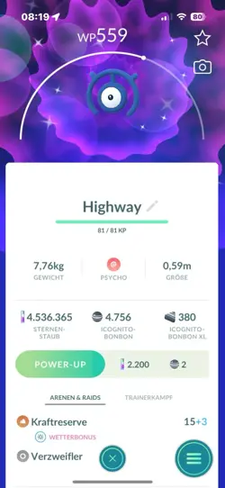 Pokemon Go ✨shiny Icognito M / ✨shiny Unown M✨ - Image 1