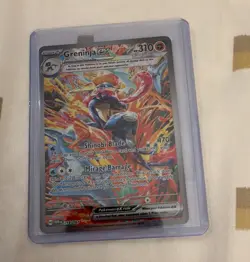 Greninja ex 214/167 SV06 Twilight Masquerade SIR Holo ENG 310HP - Image 1
