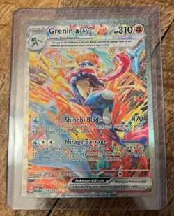 Greninja ex 214/167 Sv06 Twilight Masquerade SIR Full Art Holo ENG HP 310 - Image 4
