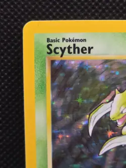 Pokemon Card - Scyther 10/64 Unlimited Holo Rare - Jungle WOTC - NM - Image 3