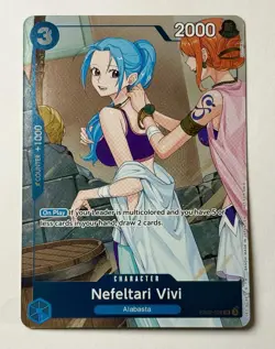 Nefeltari Vivi Dash Pack Promo EB02-026 Campaign Heroines Edition One Piece Card - Image 1