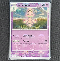 Beheeyem - 041/086 - Pokeball Holo - Black Bolt - Pokemon Card - NM/M - Image 1