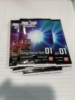 Bandai Dragon Ball Super Card Game Energy markers pack 01 - Image 1