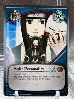 Naruto CCG Haku 043 Gold Foil LP +2 Mission Cards LP Vintage The Path To Hokage - Image 4