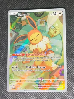 Eevee SVP 173 - Prismatic Evolutions ETB Promo Pokemon Card - NM - Image 1