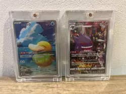 Psyduck AR & Gengar CHR Japanese Pokemon Card Set Near Mint Scarlet Violet - Image 1