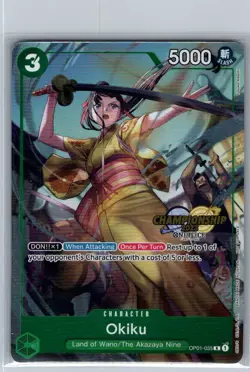 Okiku (CS 2023 Celebration Pack) OP01-035 English - One Piece Card - NM - Image 1