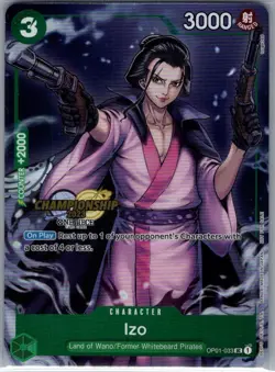 Izo (CS 2023 Celebration Pack) OP01-033 English - One Piece Card - NM - Image 1