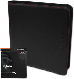 Gaming 12-Pocket Z-Folio LX Trading Card Albums, Black - Image 2