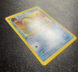 Omanyte 52/62 1st Edition Fossil Pokemon Card LP+ - Image 2