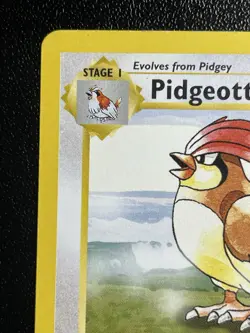 Pidgeotto 22/102 Shadowless Base Set Pokemon Card MP - Image 5