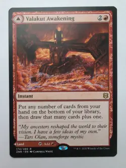 MTG Valakut Awakening (ZNR) Zendikar Rising Regular Rare 174/280 - Image 1