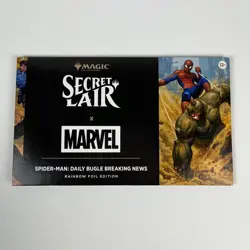 MTG Secret Lair x Marvel's Spider-Man: Daily Bugle Breaking News Rainbow Foil - Image 1