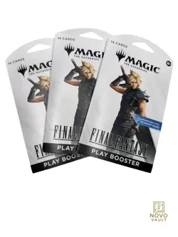 Magic The Gathering Final Fantasy Play Booster Sleeved Pack (3 Packs) - Image 1
