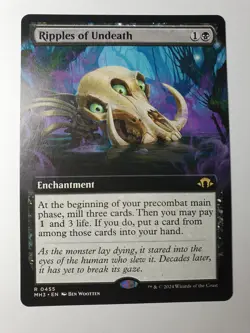 MTG - Ripples of Undeath Extended - Modern Horizons 3 #455 - N/M Rare - Image 1