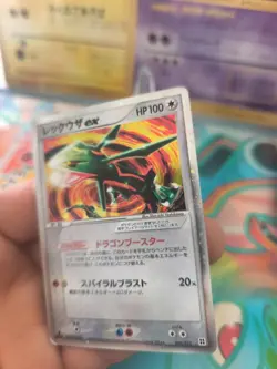 Pokemon Karte Card Holo Rayquaza Ex Deoxys Master Kit 2003 Rare japanese Exc - Image 4
