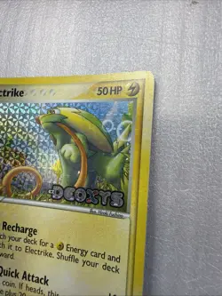 Pokemon Card Ex Deoxys Electrike 60/107 2005 Reverse Holo LP - Image 4