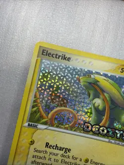 Pokemon Card Ex Deoxys Electrike 60/107 2005 Reverse Holo LP - Image 5