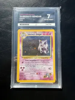 Pokemon TCG: Sabrina's Gengar 14/132 - Gym Heroes - ACE 7 - Image 1