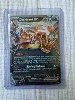 Pokemon TCG Black Star Promo: Charizard ex SVP196 Promo Standard Size Card - NM - Image 1