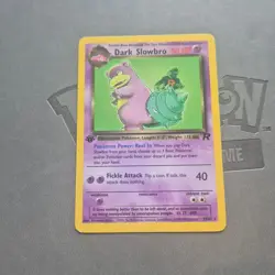 Pokemon - Dark Slowbro 29/82 Rare Team Rocket Pokemon 1st Edition LP - Image 1