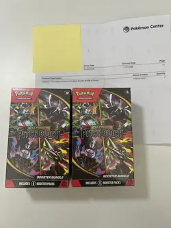 Pokemon TCG: Mega Evolution Pitch Black Booster Bundle x2 Brand New Sealed - Image 2