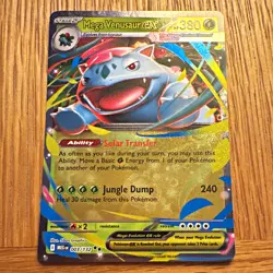 Pokemon TCG Mega Venusaur EX 003/132 ME01 Holo Double Rare English 380 HP - Image 1