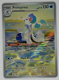 Primarina 088/084 - Illustration Rare - Pitch Black - Pokemon TCG - Image 1