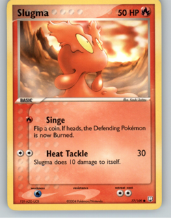 Pokemon TCG - Team Rocket Returns - Slugma 77/109 - P - Image 1