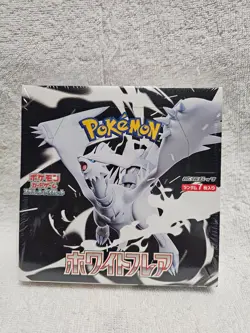 Pokemon Card Game White Flare Box with shrink wrap japanese box 1box - Image 2