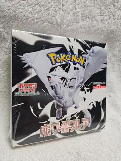Pokemon Card Game White Flare Box with shrink wrap japanese box 1box - Image 5