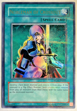 Nobleman of Crossout HL06-EN001 Ultra Parallel Rare NM/LP+ Unlimited Yu-Gi-Oh - Image 2