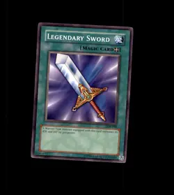 Legendary Sword Unlimited Common The Legend of Blue Eyes White Dragon LOB-040 LP - Image 1