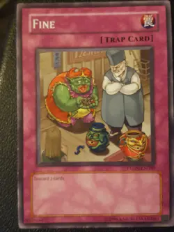 Yugioh! Fine - PTDN-EN080 - Common - Unlimited Edition Near Mint, English - Image 1