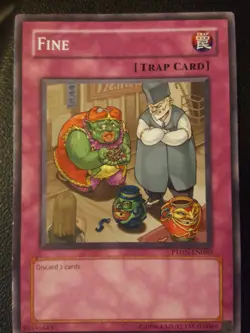 Yugioh! Fine - PTDN-EN080 - Common - Unlimited Edition Near Mint, English - Image 2