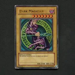 Dark Magician SDY-E005 Ultra Rare | Unlimited, Moderate Play | Vintage Yu-Gi-Oh! - Image 1