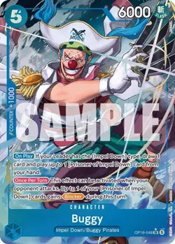 One Piece TCG - [OP16-048] - Buggy (Alternate Art) The Time of Battle - Image 1