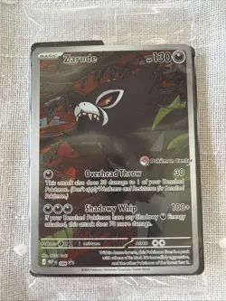 Zarude 088 Pokemon Center Exclusive Pitch Black Elite Trainer Box Promo SEALED - Image 1