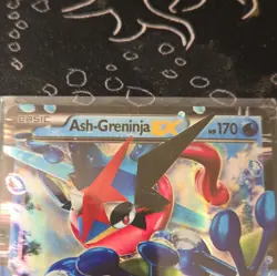Pokemon Ash-Greninja EX Promo Holo XY XY133 170HP Water Card - Image 2